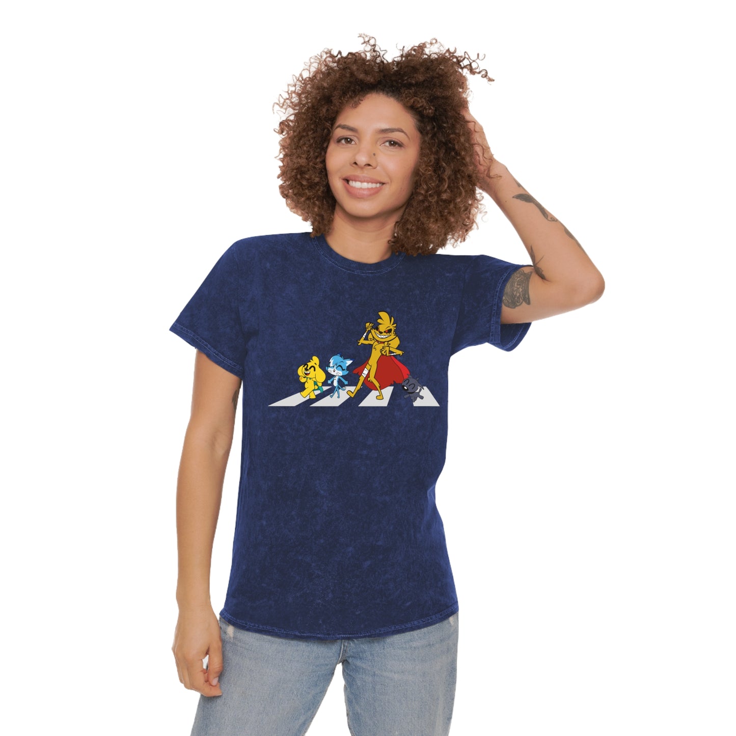 Mikecrack Camiseta Efecto Jaspeado