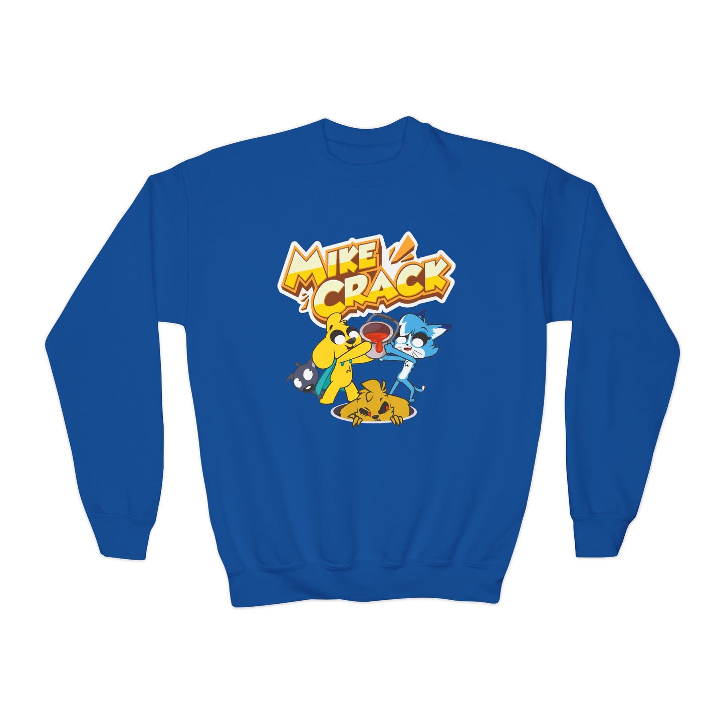Mikecrack Sudadera Juvenil Cuello Redondo