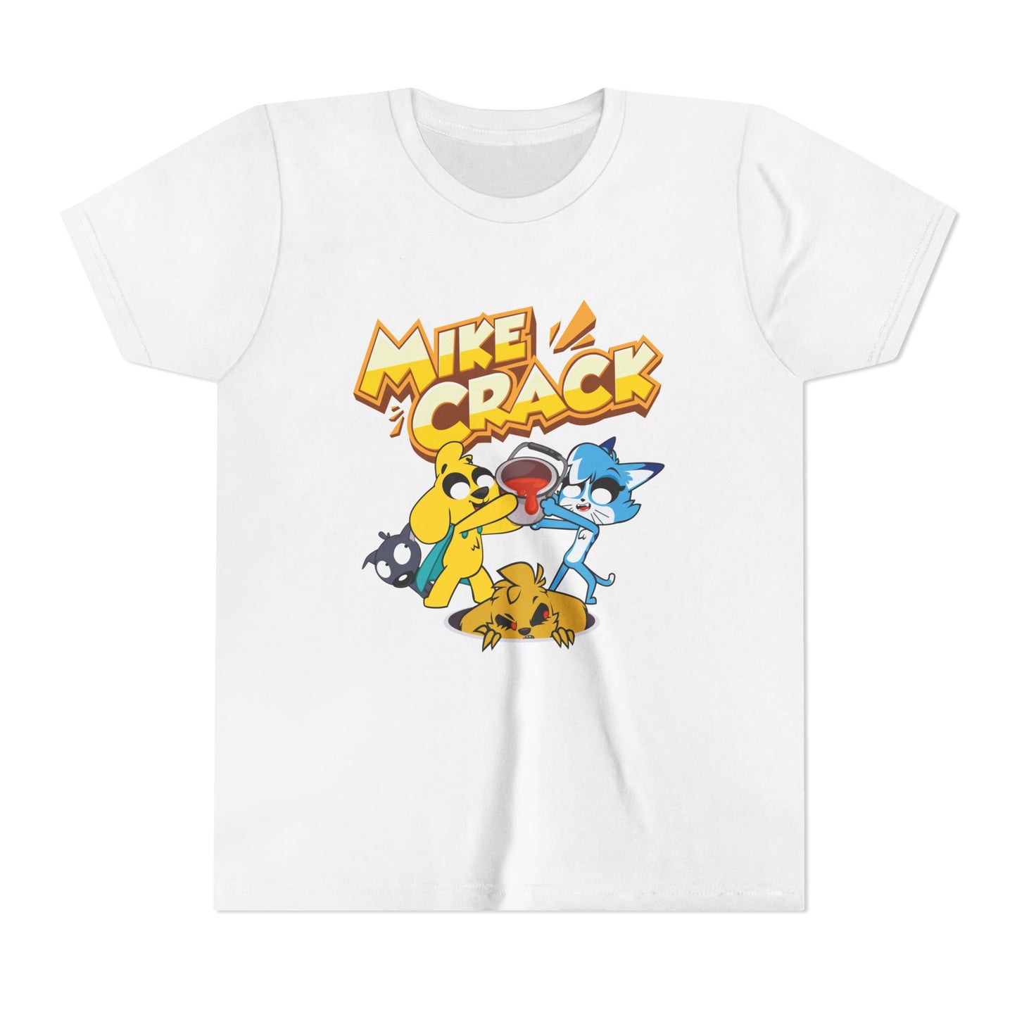 Mikecrack Camiseta Juvenil de Algodón