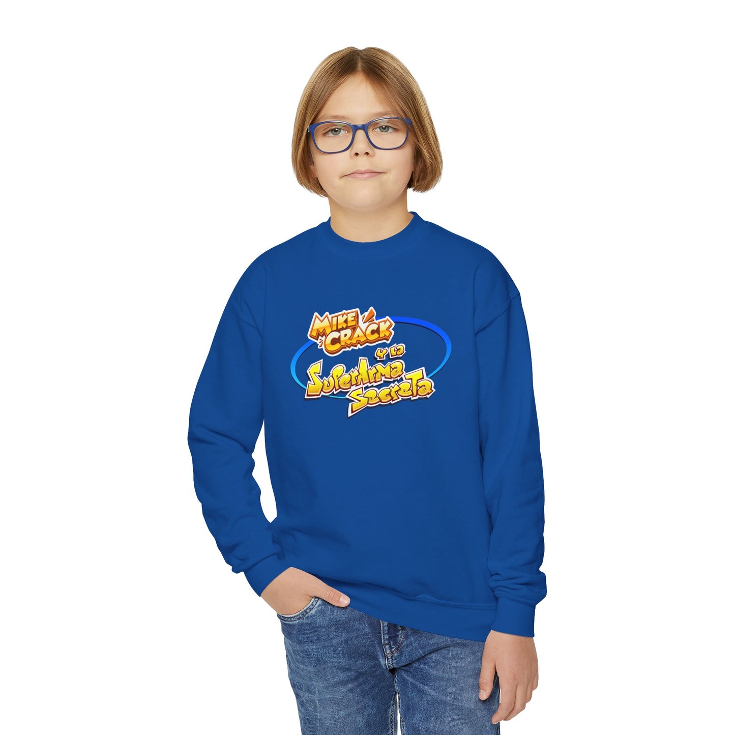 Mikecrack Sudadera Juvenil Cuello Redondo