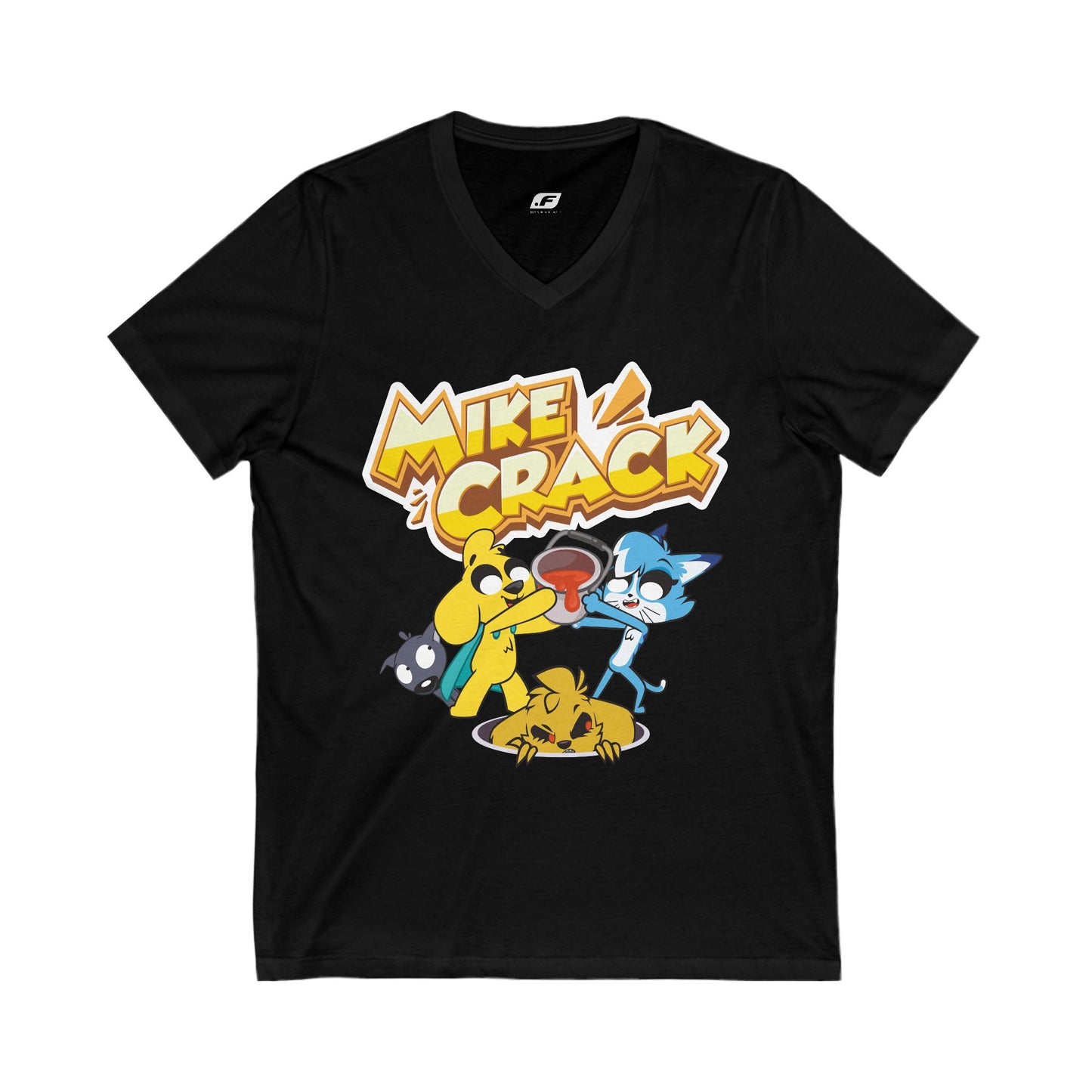 Mikecrack Camiseta Unisex Cuello en V
