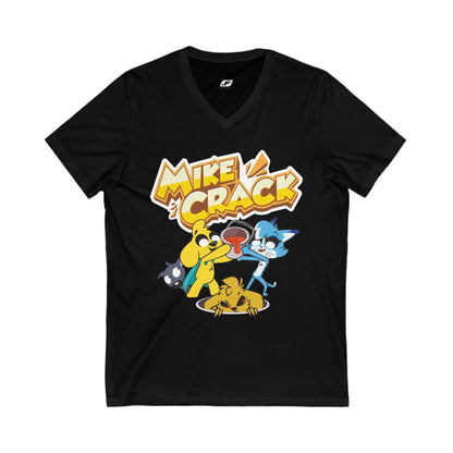 Mikecrack Camiseta Unisex Cuello en V