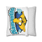 Mikecrack Spun Polyester Square Pillowcase