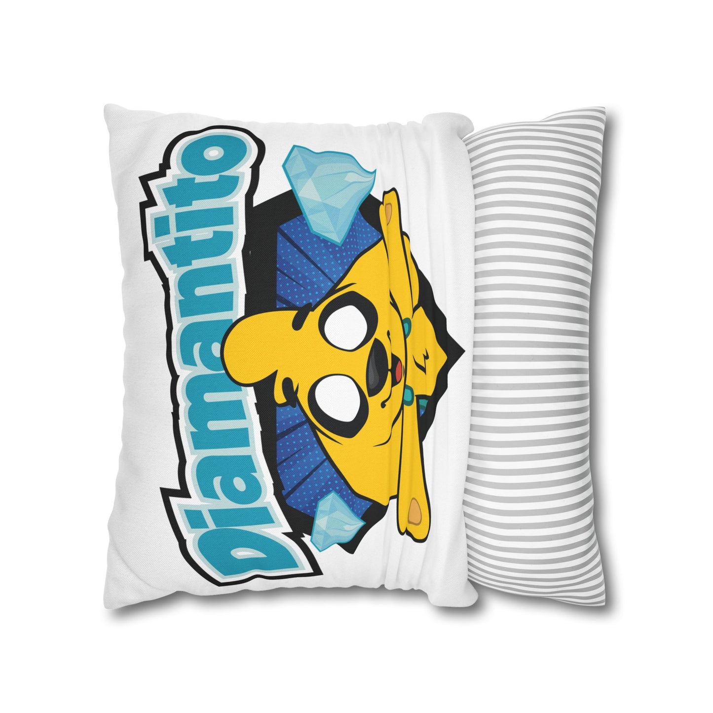 Mikecrack Spun Polyester Square Pillowcase