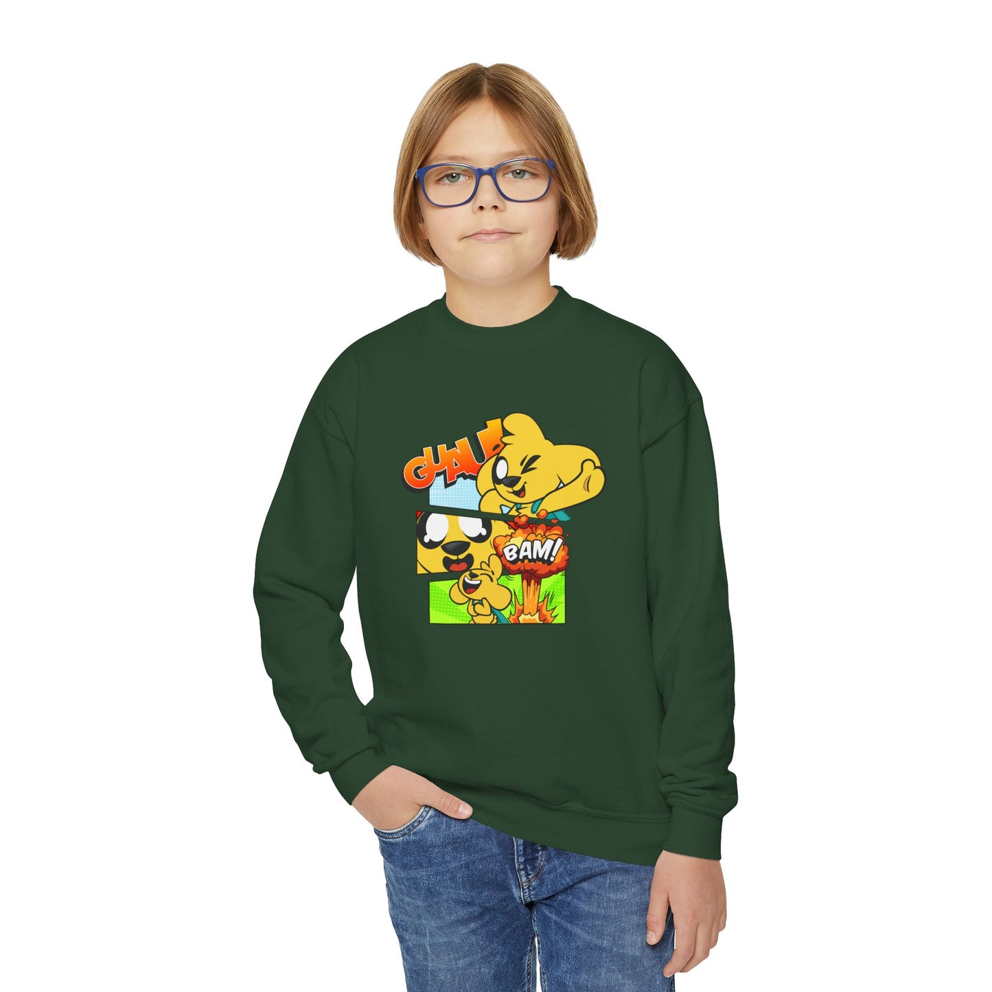 Mikecrack Sudadera Juvenil Cuello Redondo