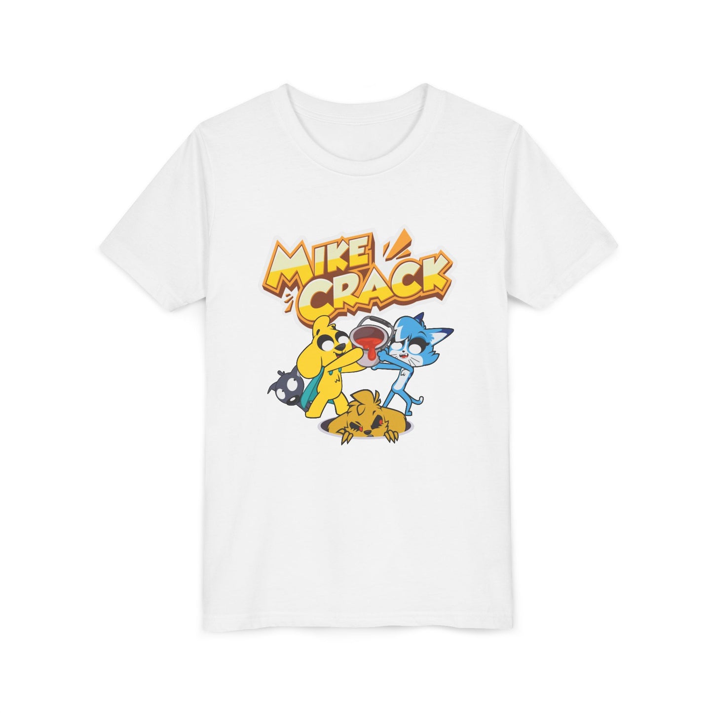 Mikecrack Camiseta Juvenil de Algodón