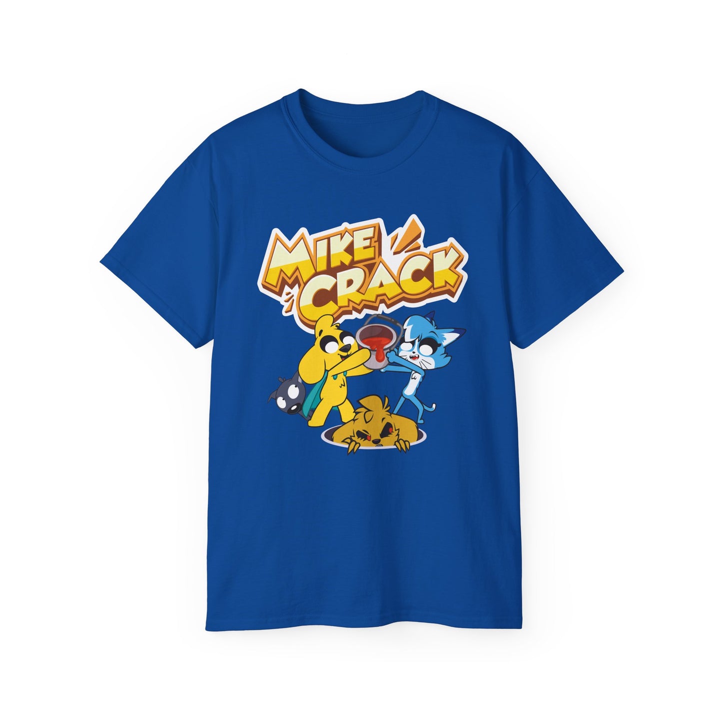 Mikecrack Camiseta Unisex de Algodón Grueso