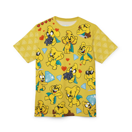 Mikecrack AOP Unisex Tee - Official Fan Design
