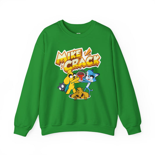 Mikecrack Sudadera Unisex de Cuello Redondo