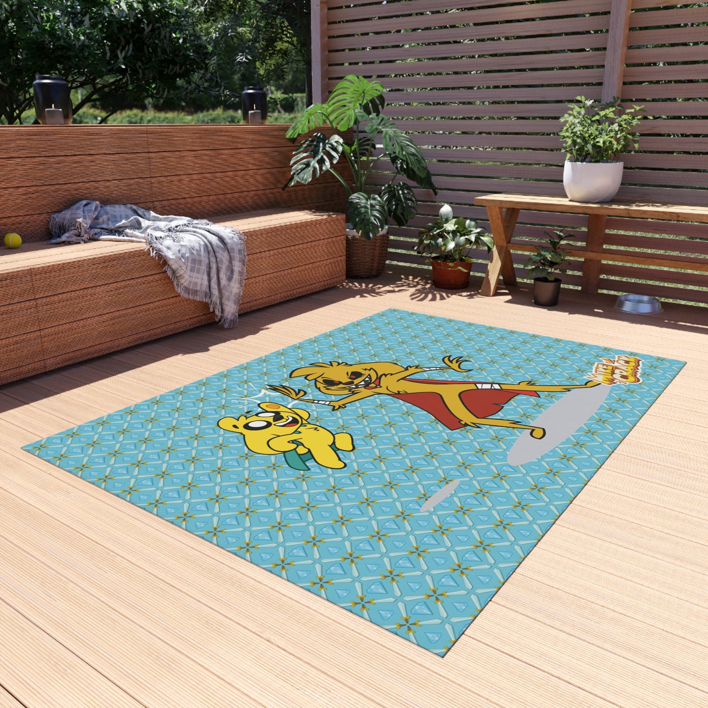 Mikecrack Outdoor Rug