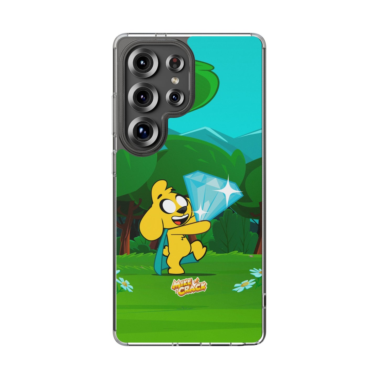 Mikecrack Funda Transparente para Móvil Samsung