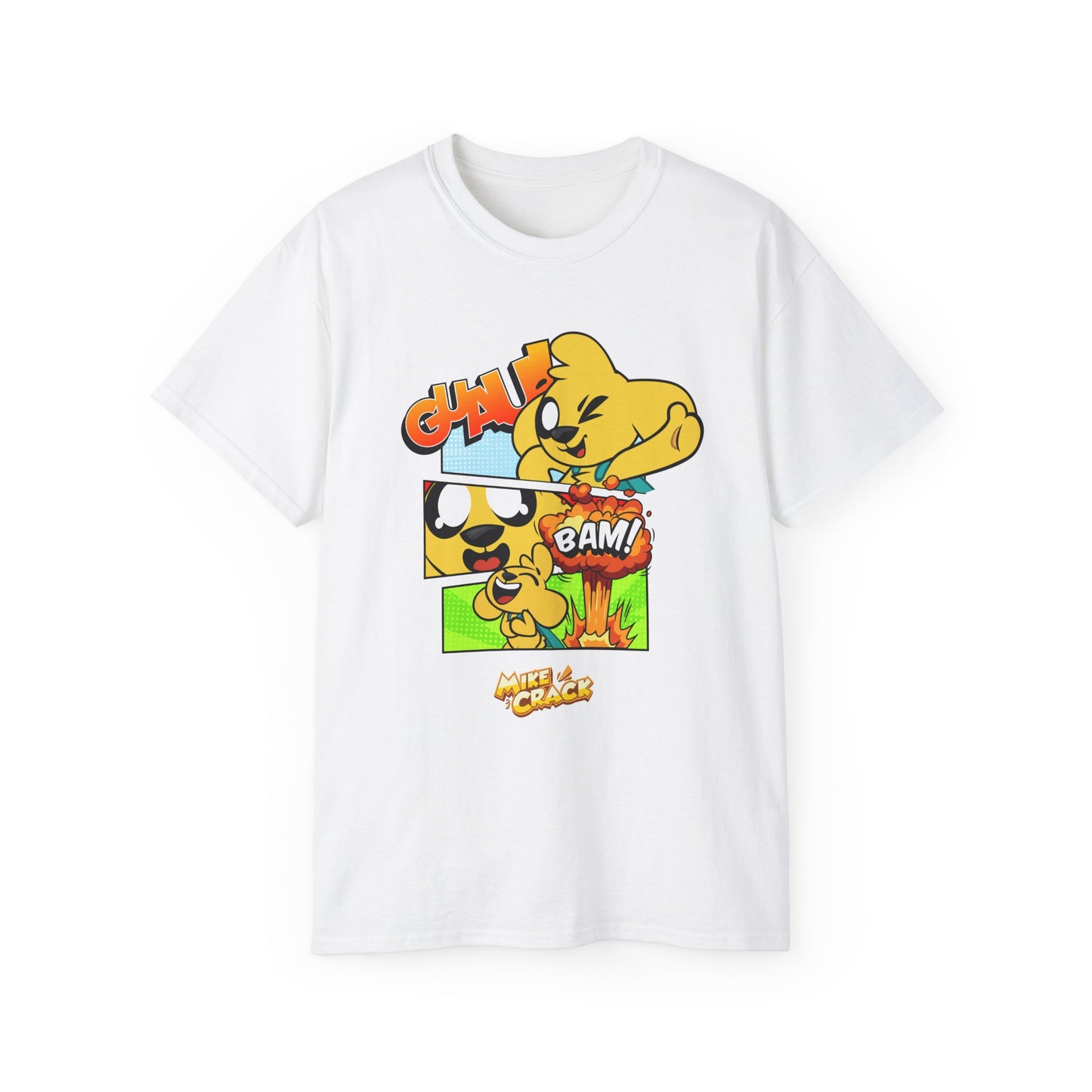 Mikecrack Camiseta Unisex de Algodón Ultrafino