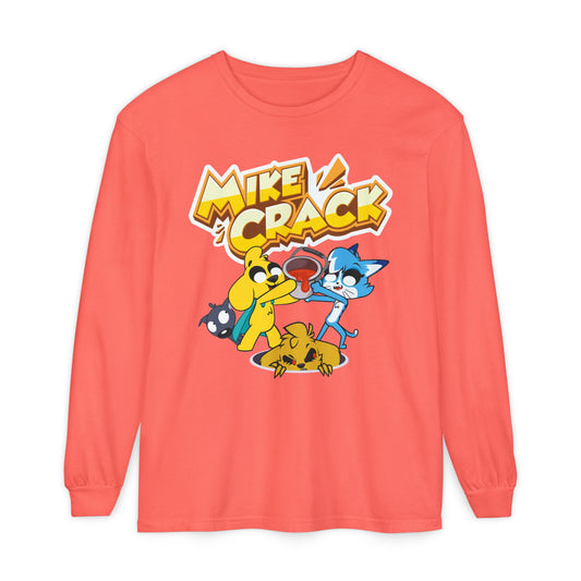 Mikecrack Camiseta de Manga Larga Unisex