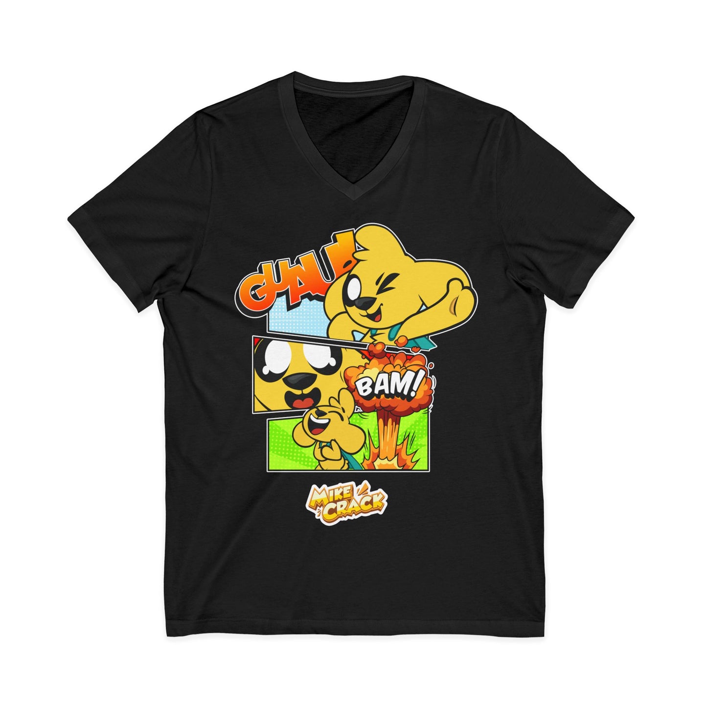 Mikecrack Camiseta Unisex Cuello en V