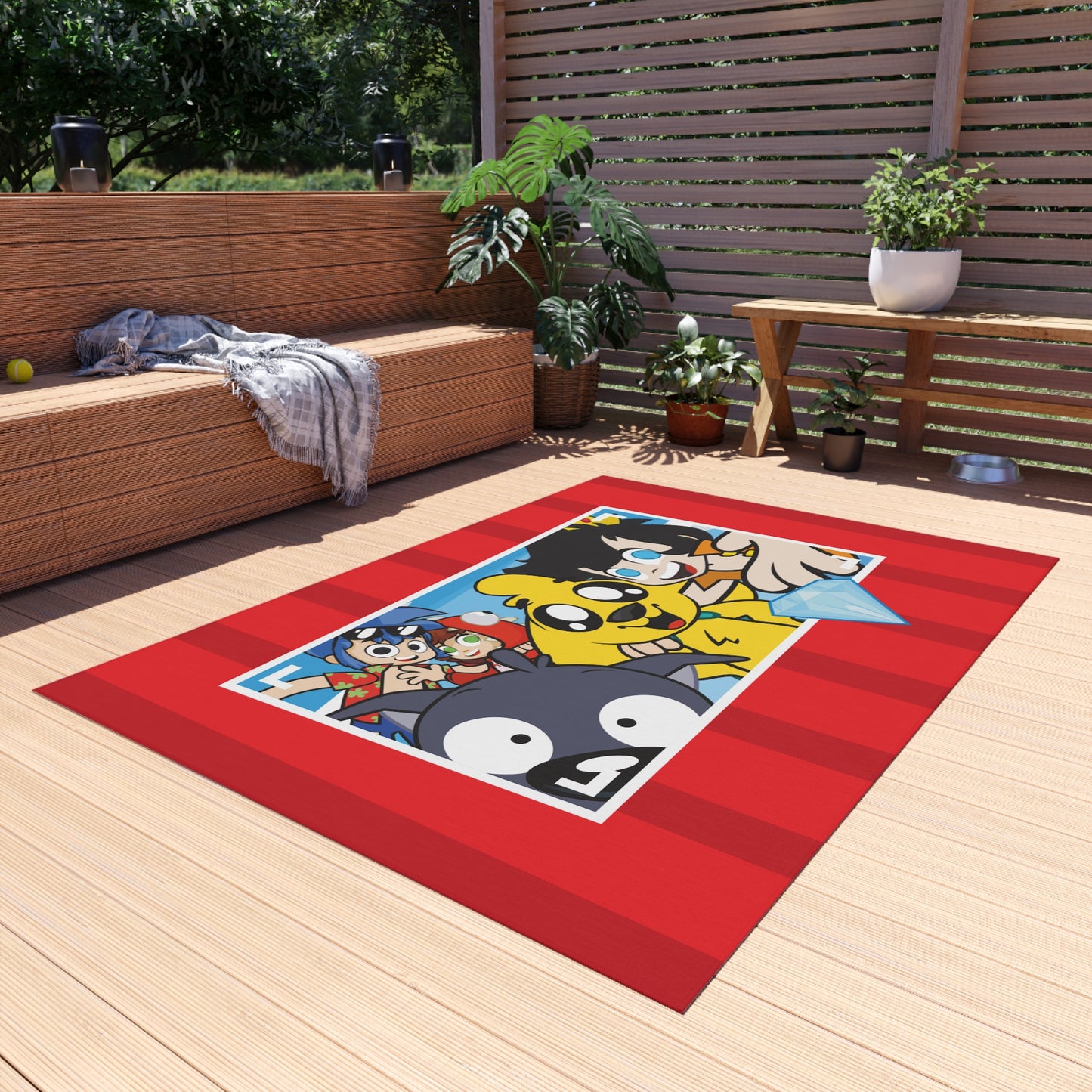 Mikecrack Outdoor Rug