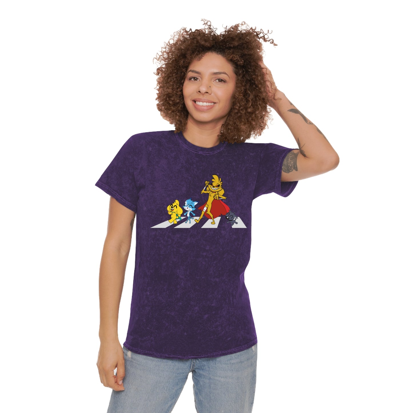 Mikecrack Camiseta Efecto Jaspeado