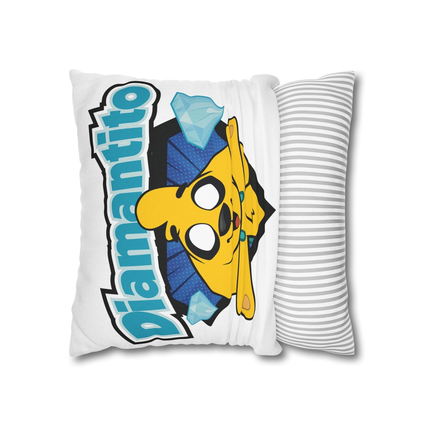 Mikecrack Spun Polyester Square Pillowcase