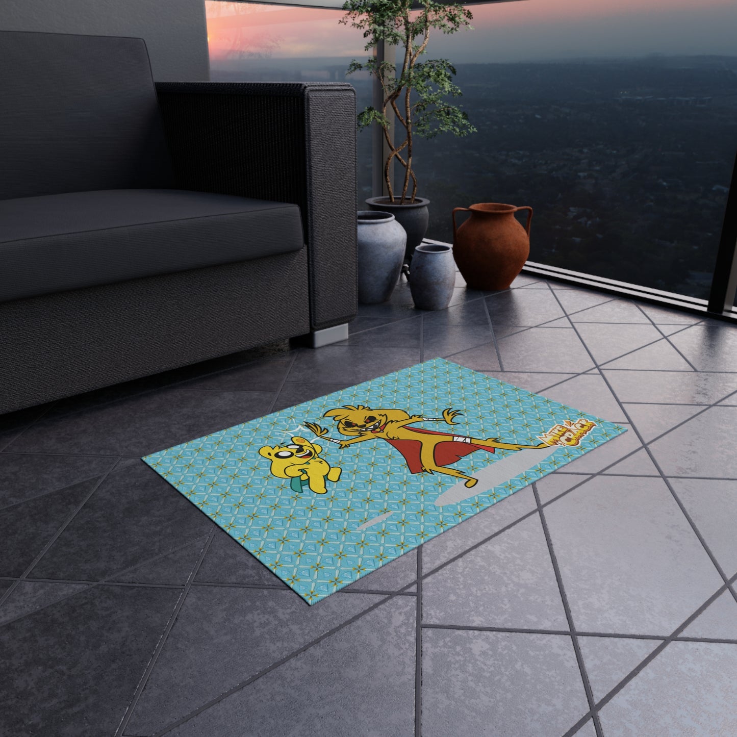Mikecrack Outdoor Rug