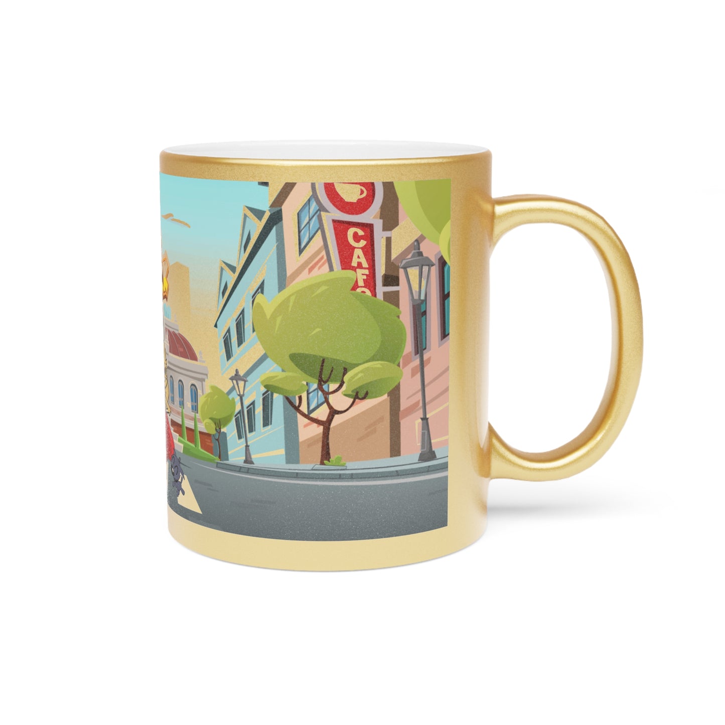 Mikecrack Taza Metalizada