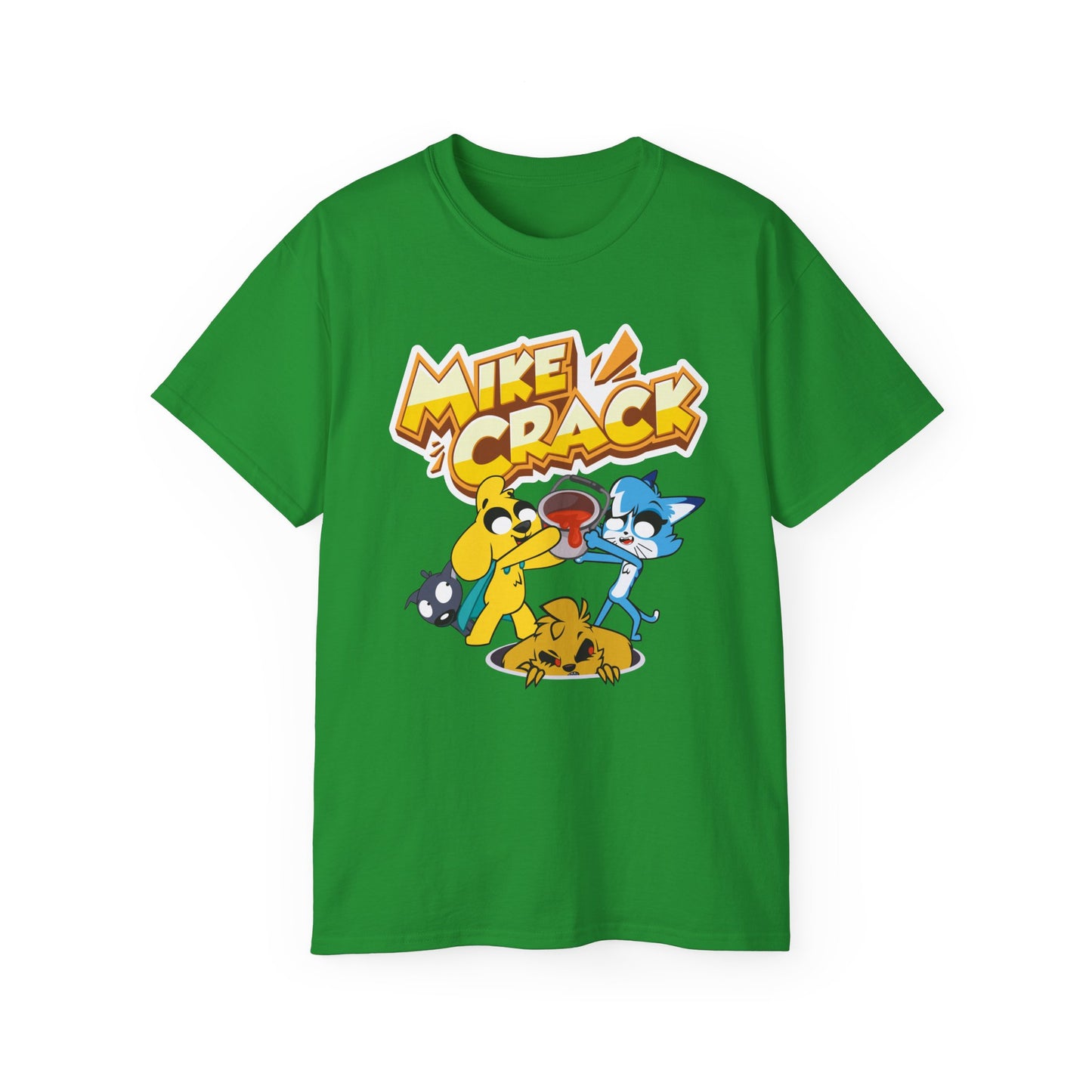Mikecrack Camiseta Unisex de Algodón Grueso