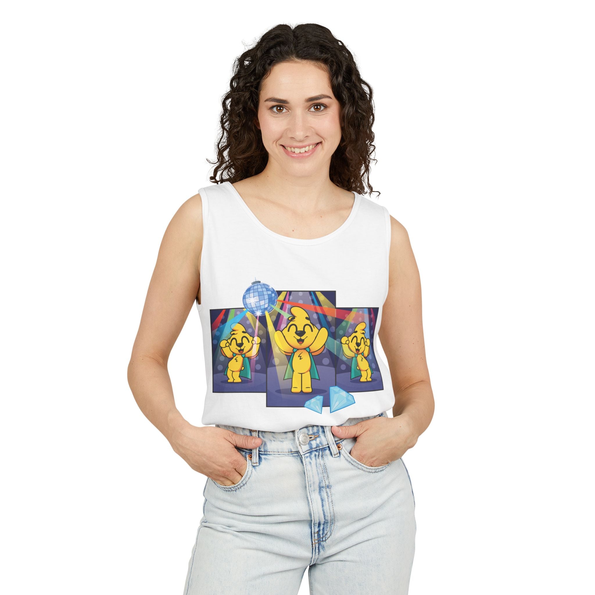 Mikecrack Garment-Dyed Tank Top - Official Merch