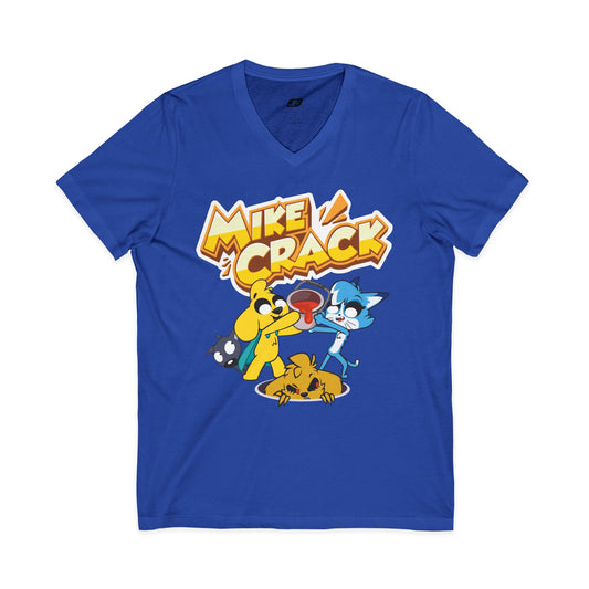 Mikecrack Unisex V-Neck T-Shirt