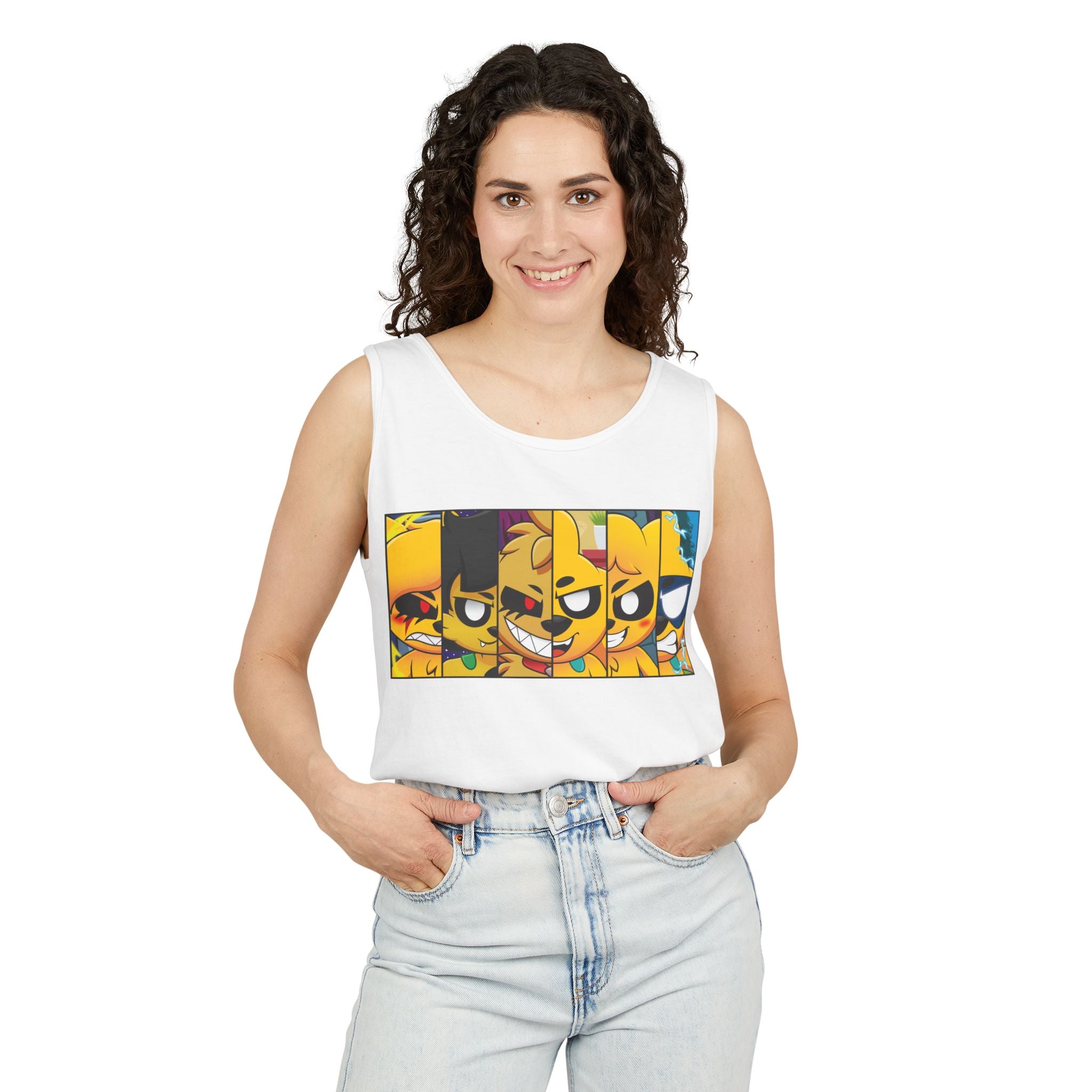Mikecrack Garment-Dyed Tank Top - Official Merch