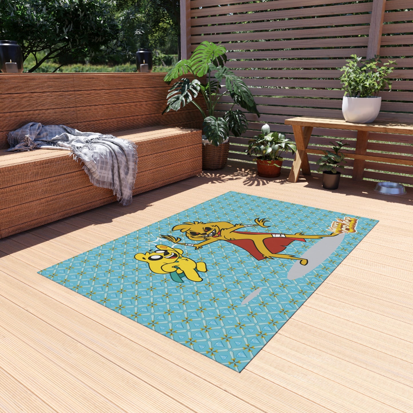 Mikecrack Outdoor Rug
