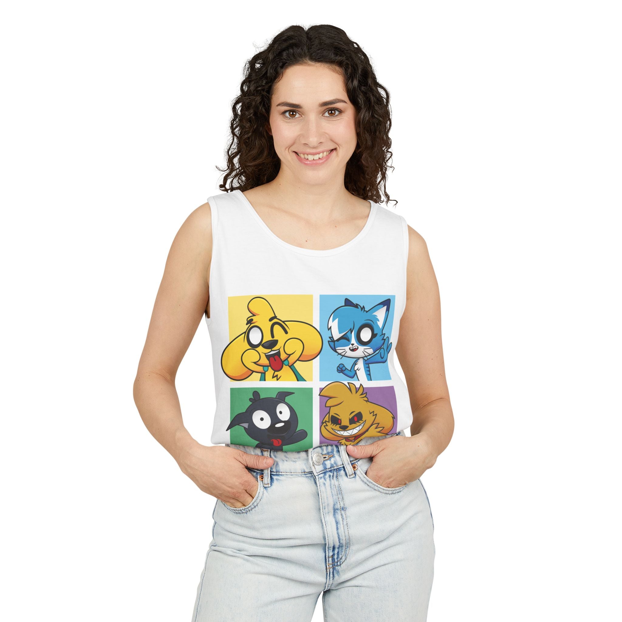 Mikecrack Garment-Dyed Tank Top - Official Merch