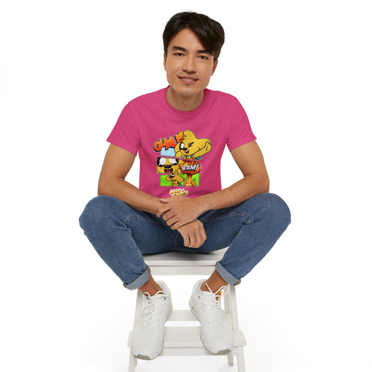 Mikecrack Camiseta Unisex de Algodón Grueso