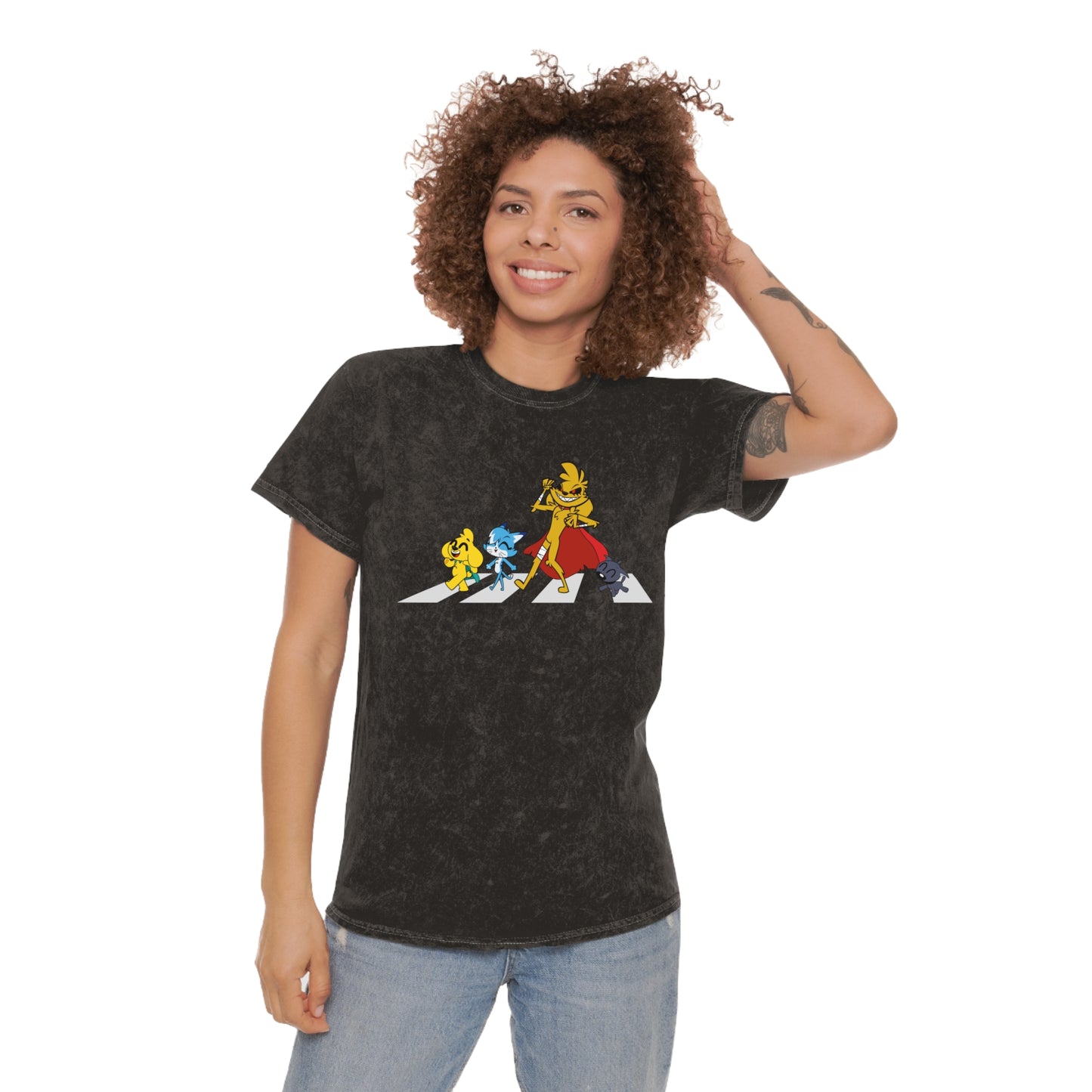 Mikecrack Camiseta Efecto Jaspeado